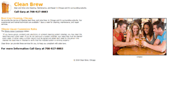 Desktop Screenshot of cleanbrew.com