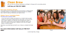 Tablet Screenshot of cleanbrew.com